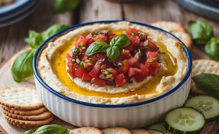Keto Baked Goat Cheese Bruschetta Dip: A Savory, Crowd-Pleasing Appetizer