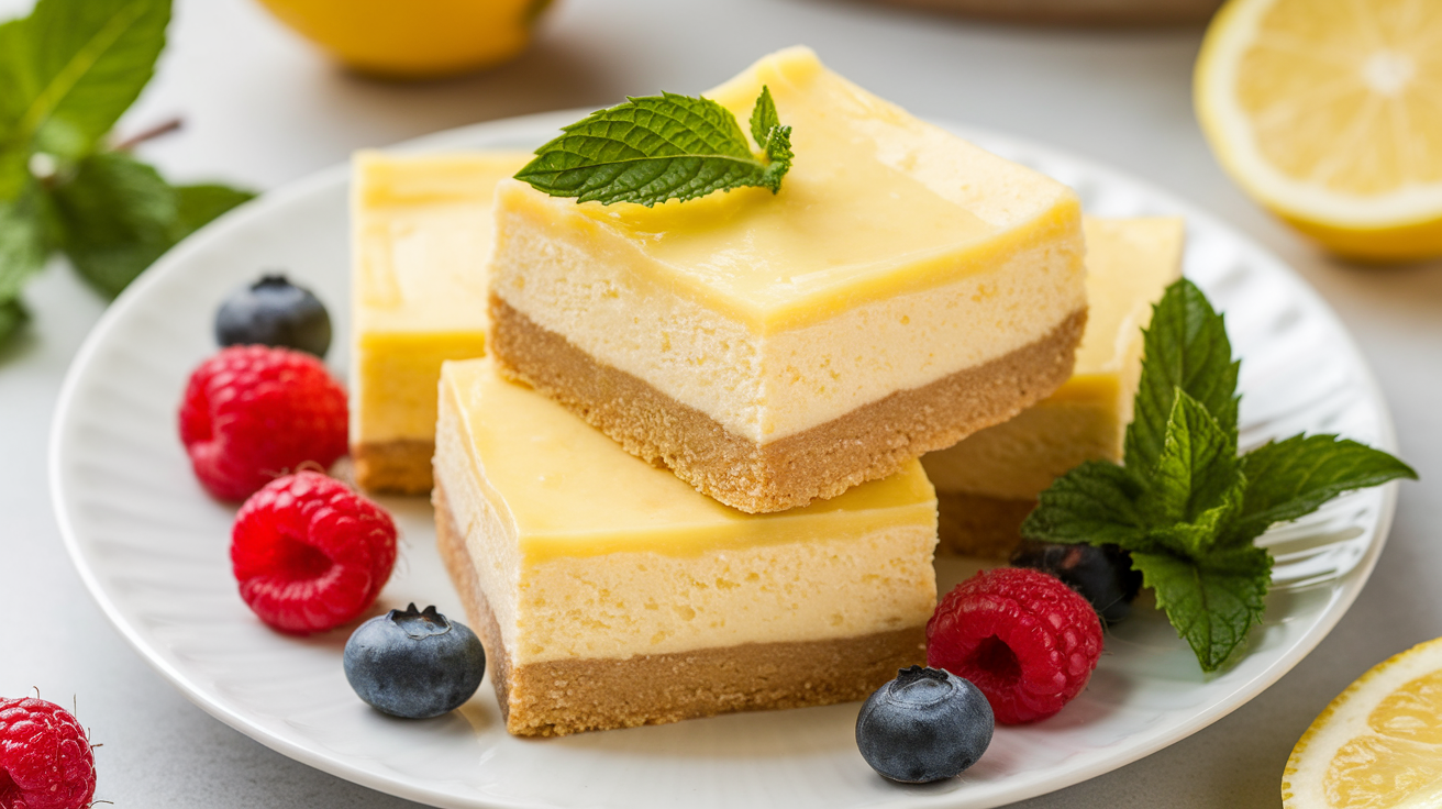 Keto Lemon Cheesecake Bars: A Guilt-Free, Low-Carb Delight