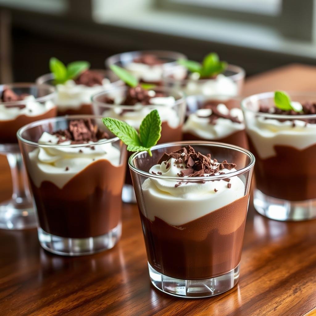 Chocolate Mousse Shooters