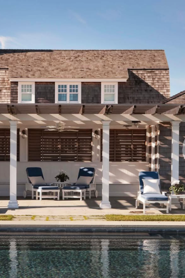 Coastal Poolside Haven for Pool Deck Decorating Ideas