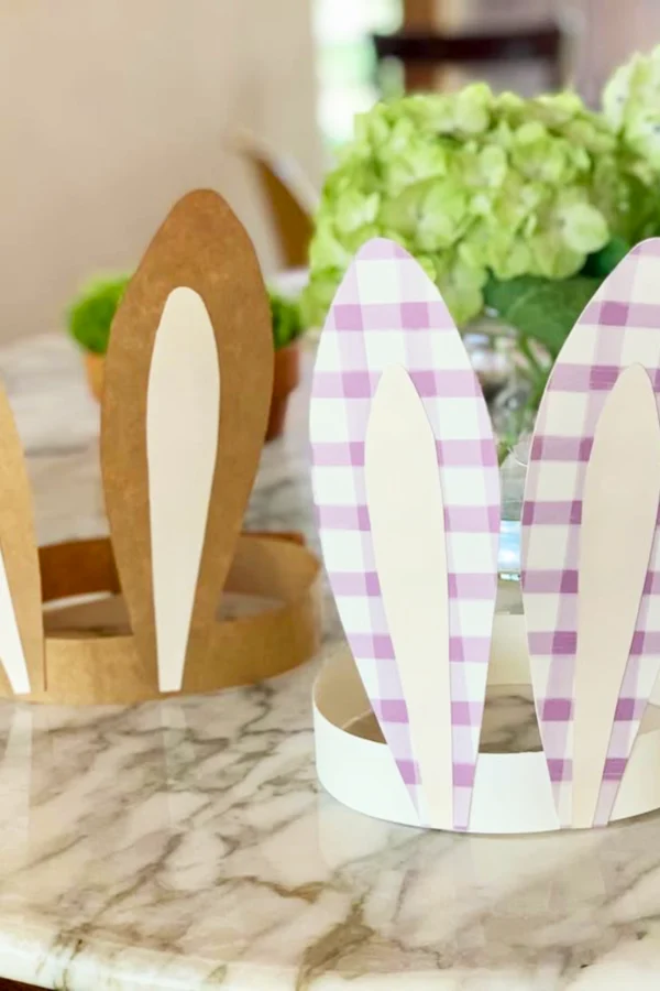 DIY Easter Bunny Ears with Toddlers - Instagram Attribution: @hesterandcook