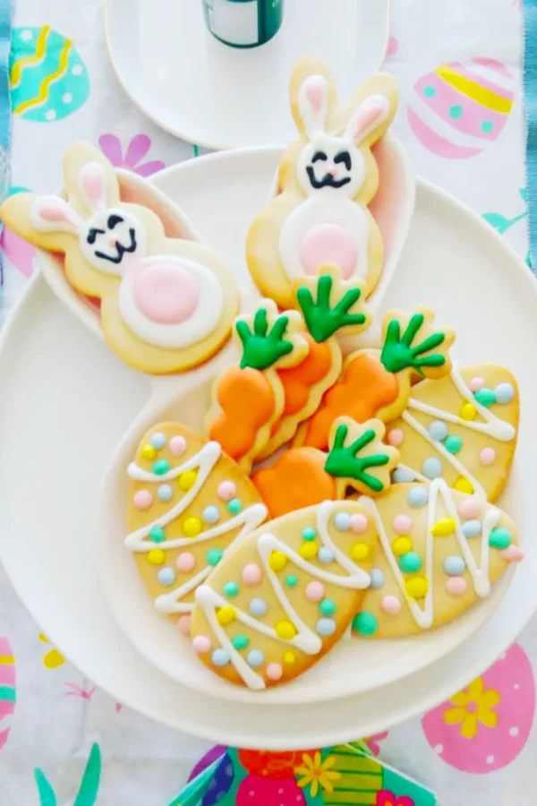 Easter Cookie Decorating with Toddlers - Instagram Attribution: @justbecooking
