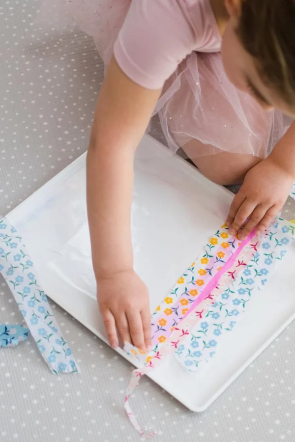 Easter Egg Tissue Paper Process - Instagram Attribution: @inspiremyplay