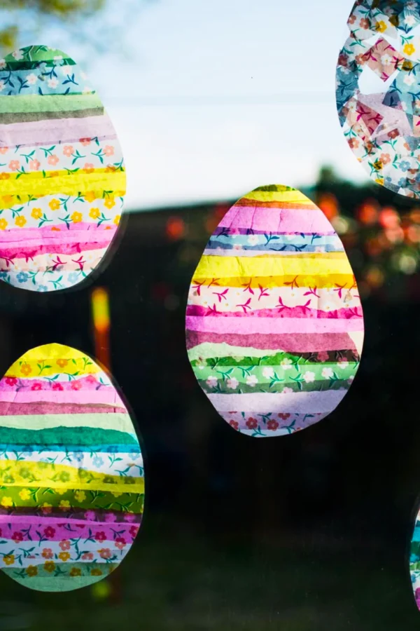 Easter Egg Tissue Paper Result - Instagram Attribution: @inspiremyplay