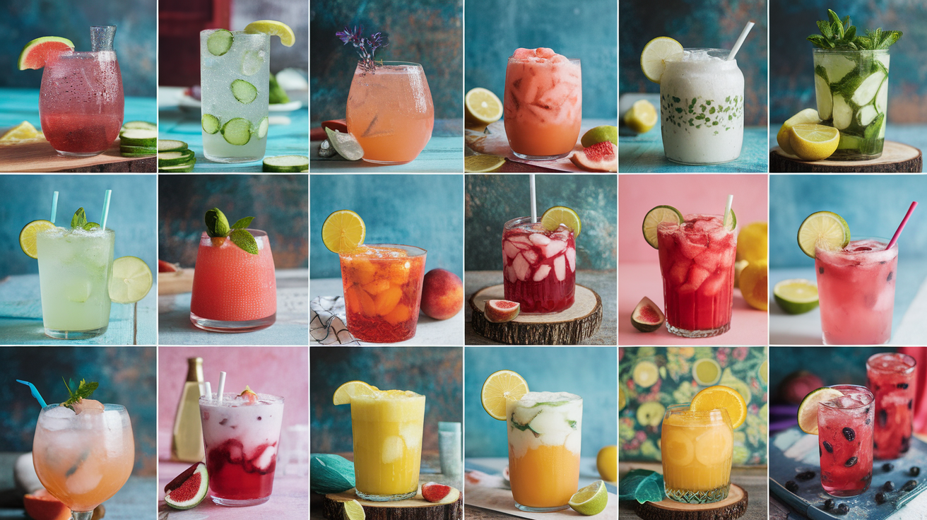 50 Summer Drinks Nonalcoholic Brisk and Bright