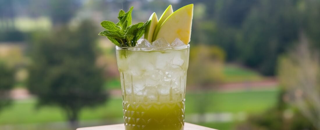 Refreshing Green Apple Julep Cocktail Recipe