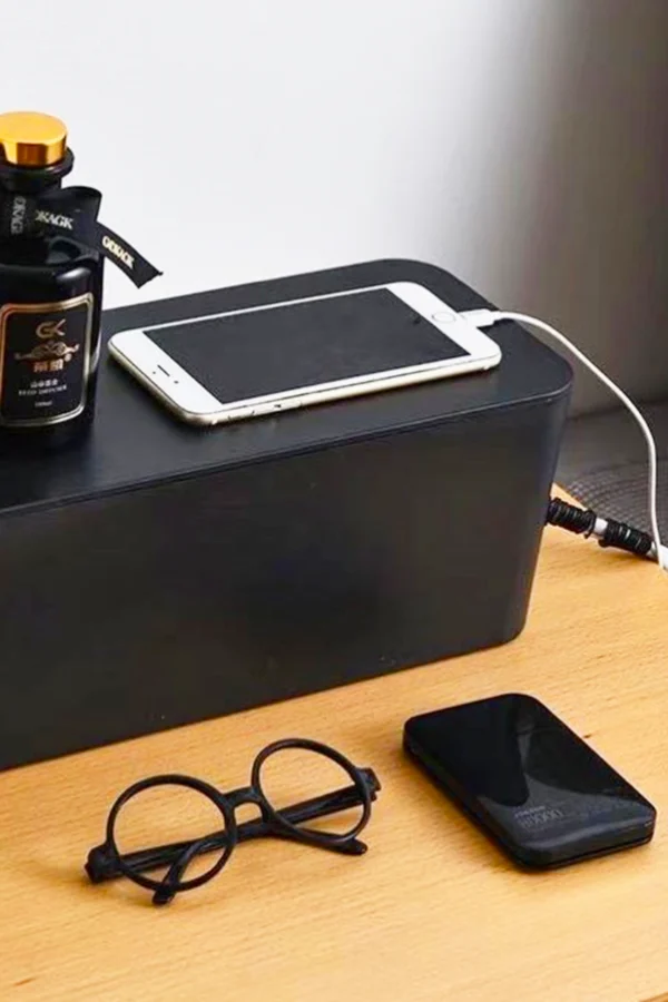 Home Office Cord Management Box
