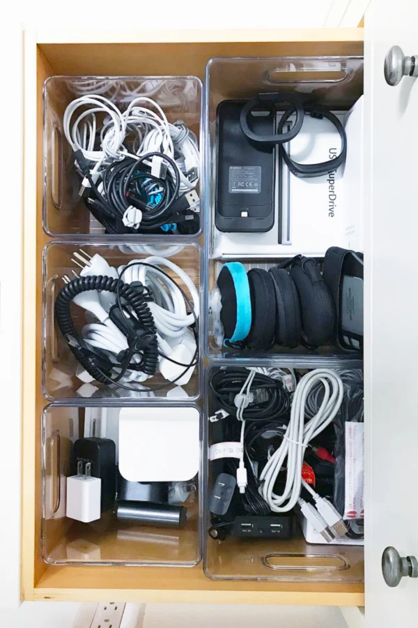 Home Office Desk Cord Management - Instagram Attribute: