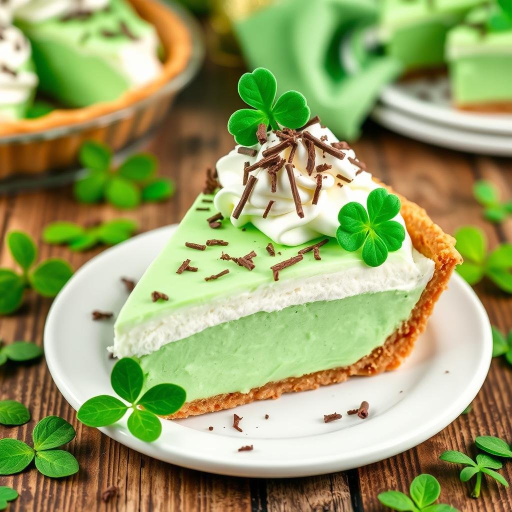 Shamrock Shake Pie