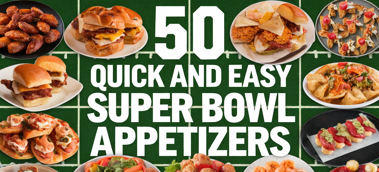 50 Ultimate Super Bowl Appetizers and Party Snacks for Game Day