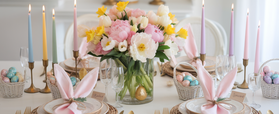 Easter Table Settings: Beautiful Ideas to Wow Your Guests