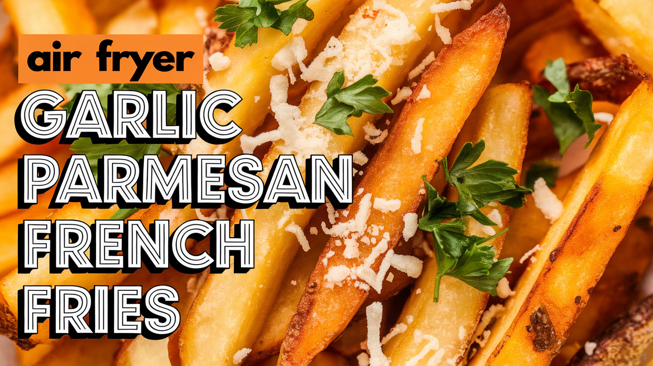 Garlic Parmesan Fries Air Fryer Recipe