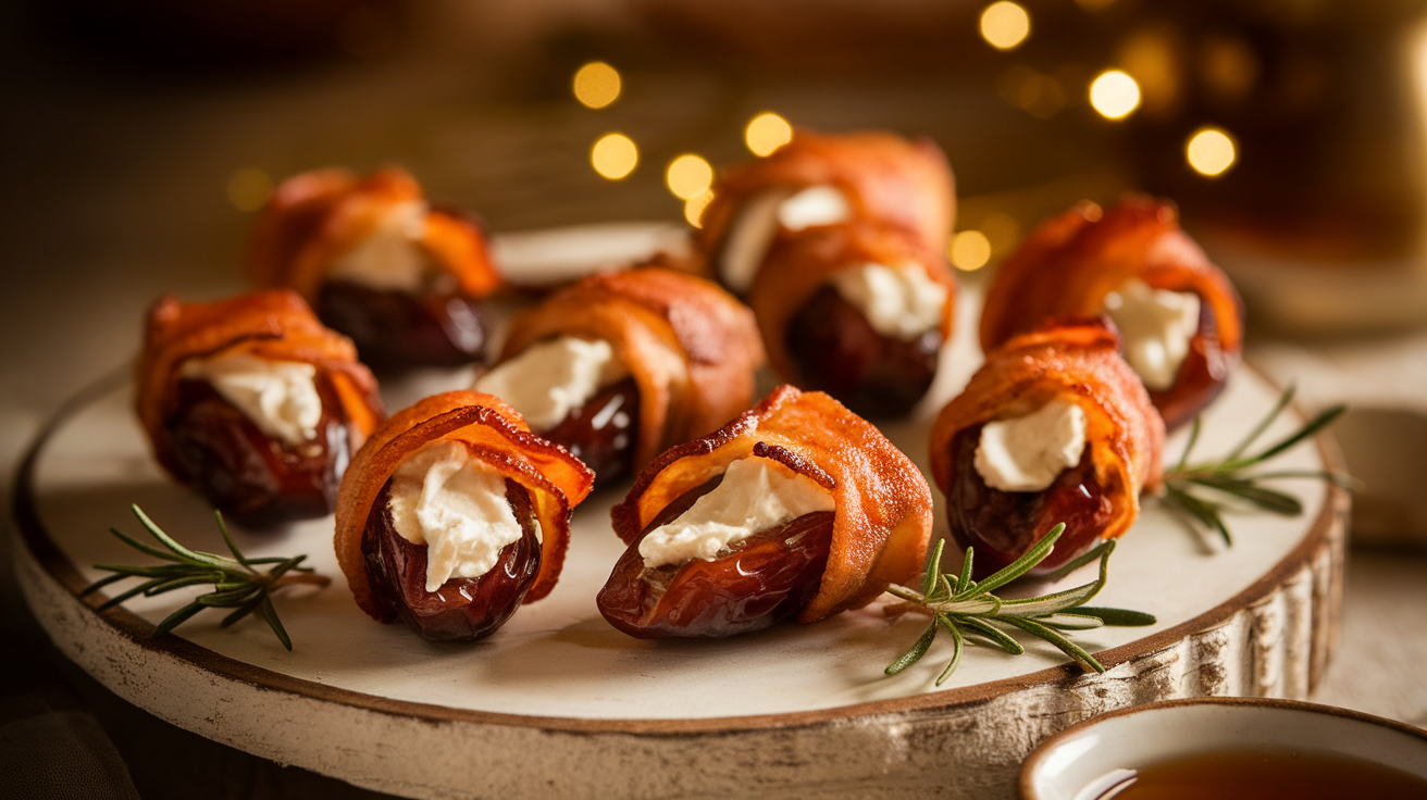 Irresistible Bacon Wrapped Dates Air Fryer Recipe