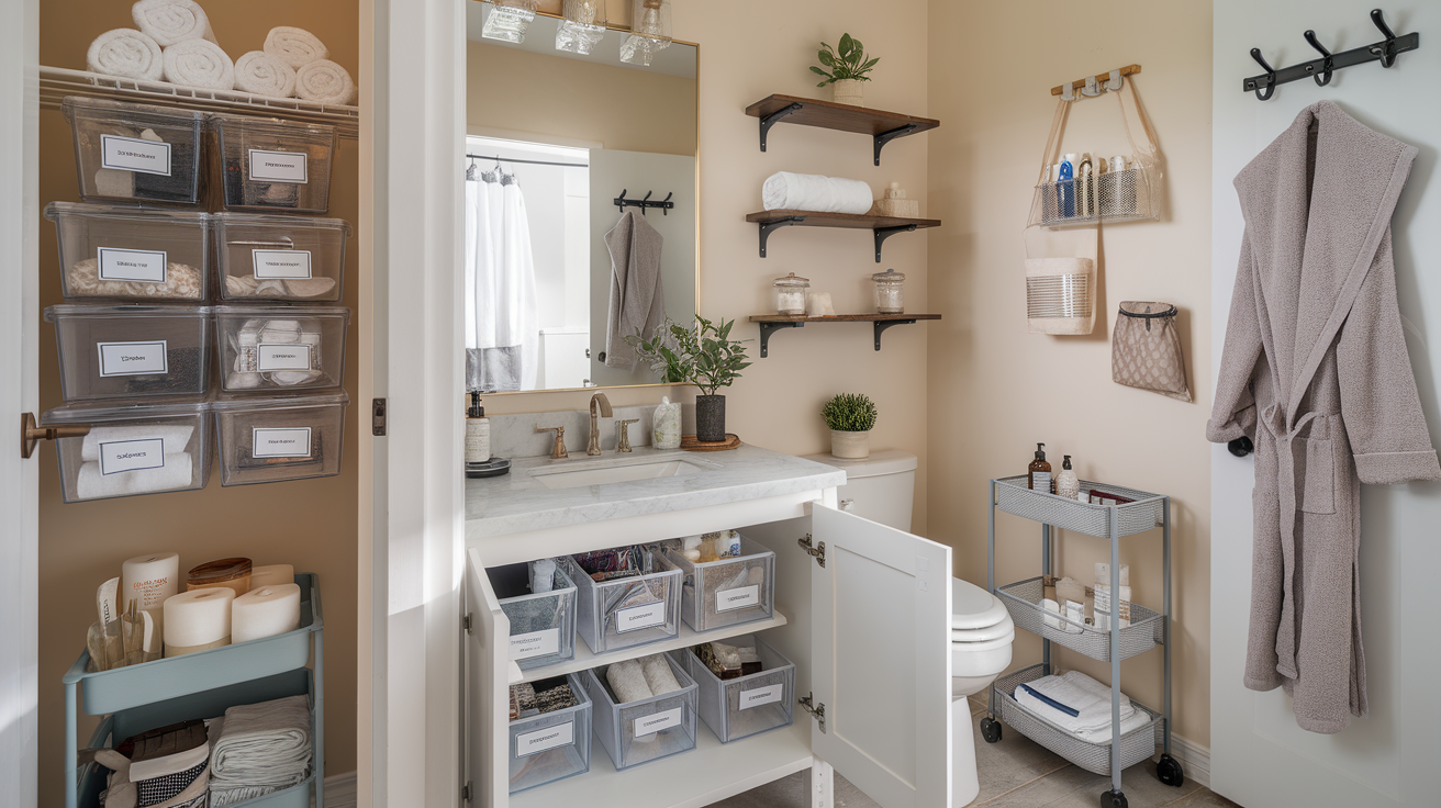 Transform Your Space with These Brilliant Bathroom Organization Ideas