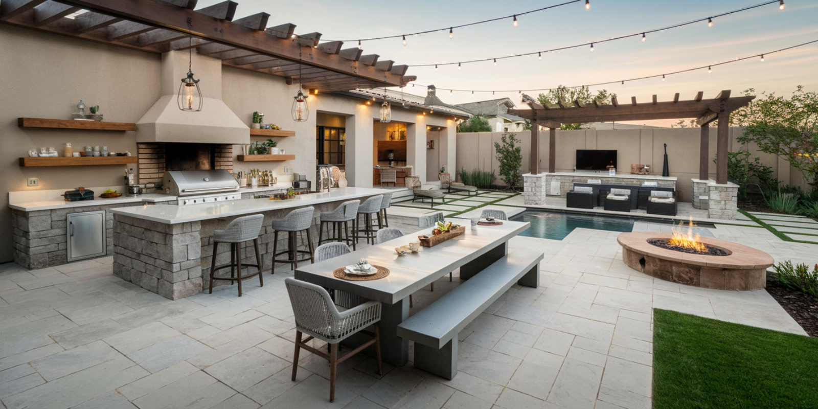 25+ Outdoor Kitchen Ideas & Backyard BBQ Setups That Will Make You Want to Fire Up the Grill