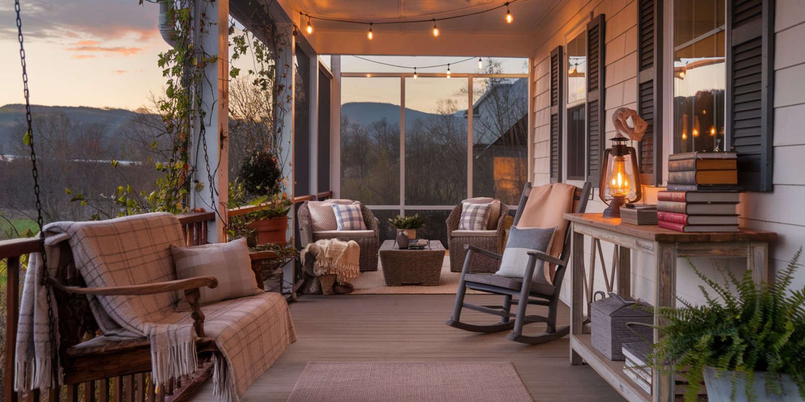 30 Rustic Front Porch Ideas That Prove Country Farmhouse Style is Timeless