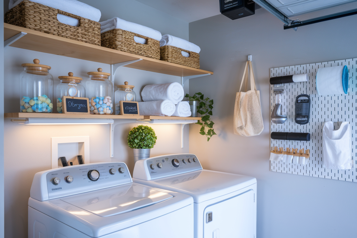 Garage Laundry Area Makeover: Smart, Stylish & Space-Saving Ideas