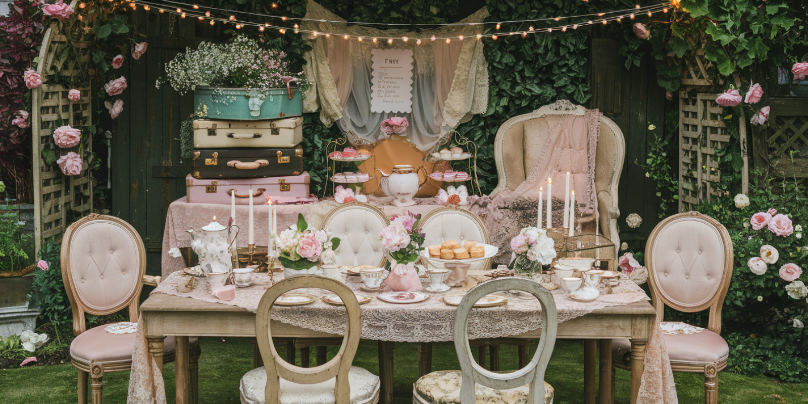 36 Stunning Vintage Tea Parties with Elegant Tea Party Style & Decor