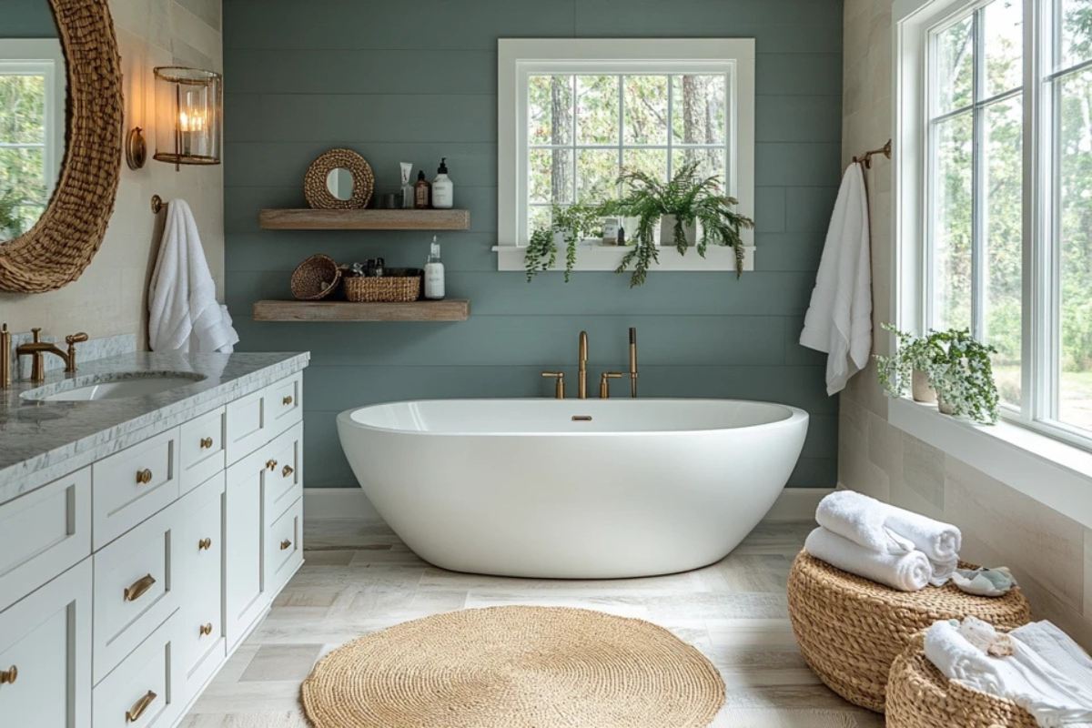 The Ultimate Guide to Coastal Bathroom Design: A Beachy Bathroom That Doesn’t Scream “Tacky Beach Motel”