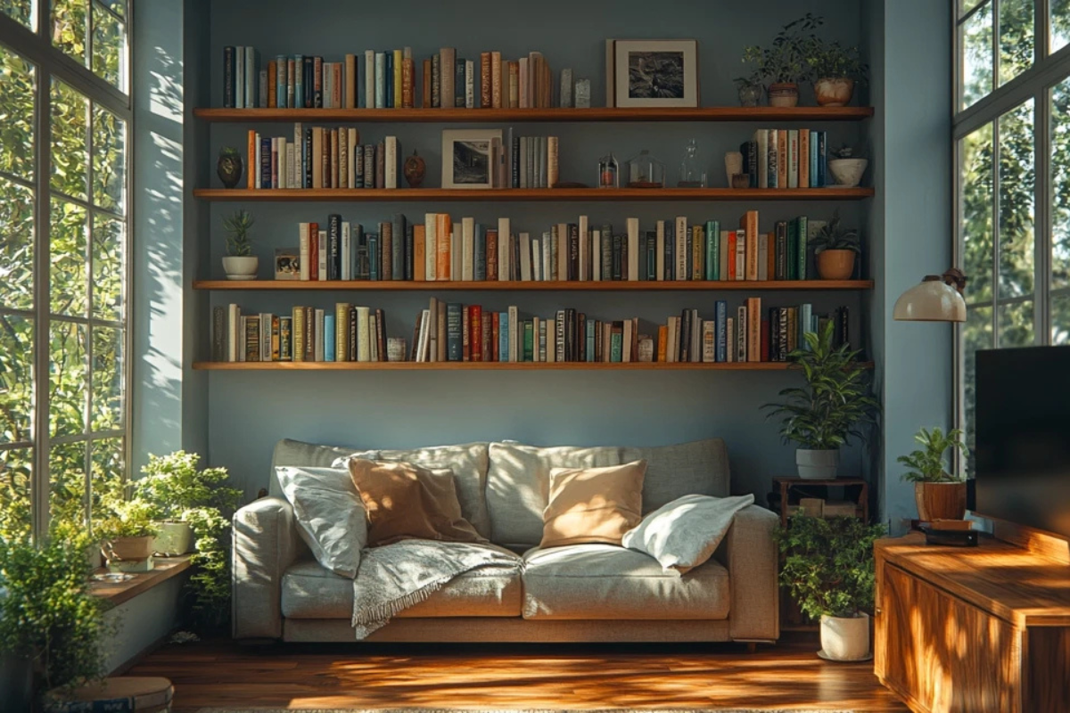 22 Floating Bookshelves Ideas That Will Have Your Books Defying Gravity in Style