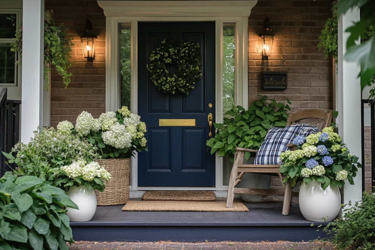 18 Front Porch Planters and Flower Pots Making Your Entryway Look Intentional