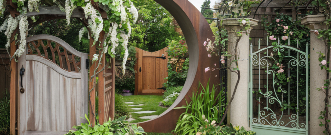 Garden Gates So Gorgeous, Even the Nosy Neighbors Will Approve