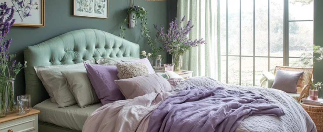 25 Lavender and Green Bedroom Ideas That Prove Sage and Lavender Are the Power Couple of Home Decor