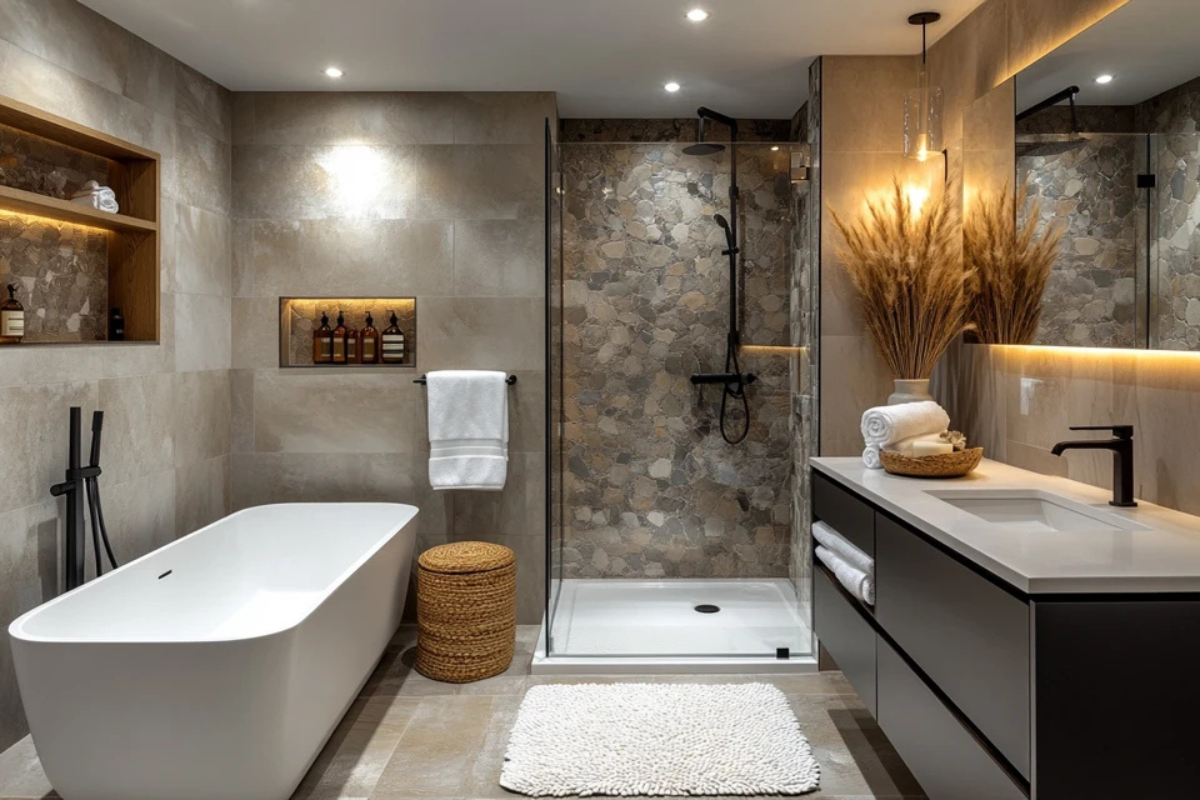 14 Modern Bathroom Trends That Prove Small Bathrooms Can Be Stunning