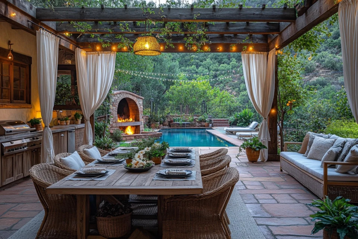 14 Outdoor Dining Ideas for a Stylish and Cozy Backyard Experience
