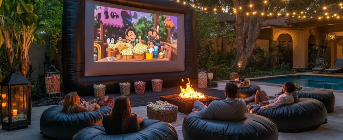 18 Outdoor Movie Night Ideas So Good, Even Your Neighbors Might Show Up Uninvited