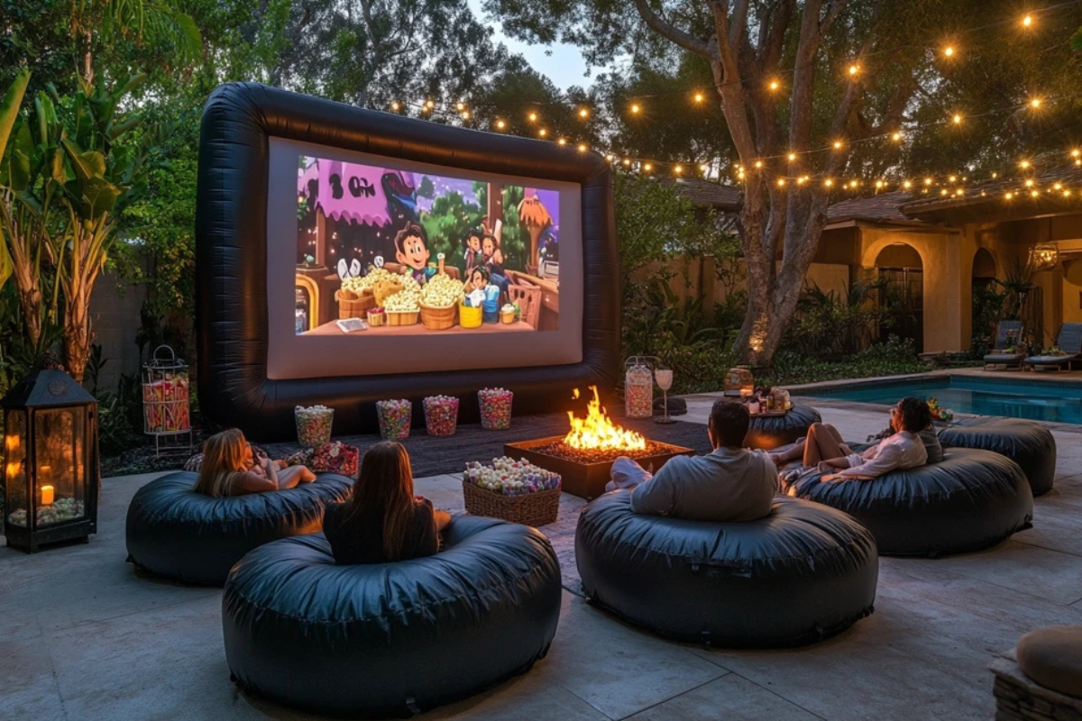 18 Outdoor Movie Night Ideas So Good, Even Your Neighbors Might Show Up Uninvited
