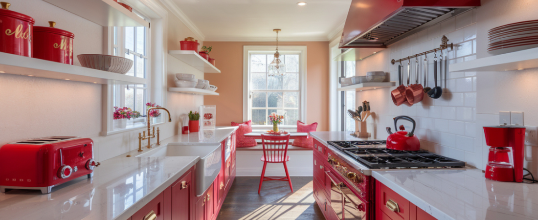 Red Kitchen Decor: Ready to Turn Your Kitchen Into a Power Move?
