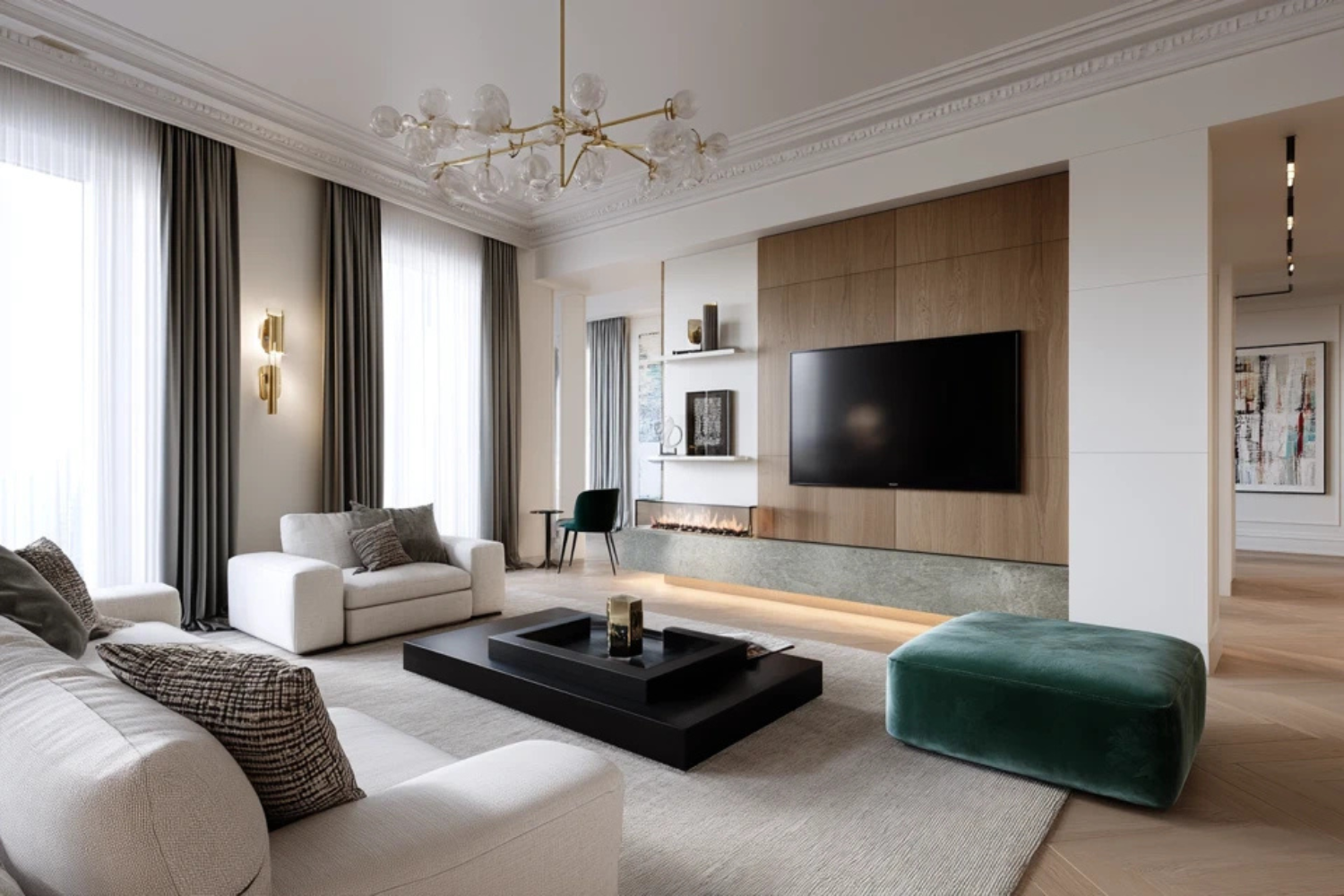 Luxury Living Room Looks That Make Your Rug Feel Inadequate