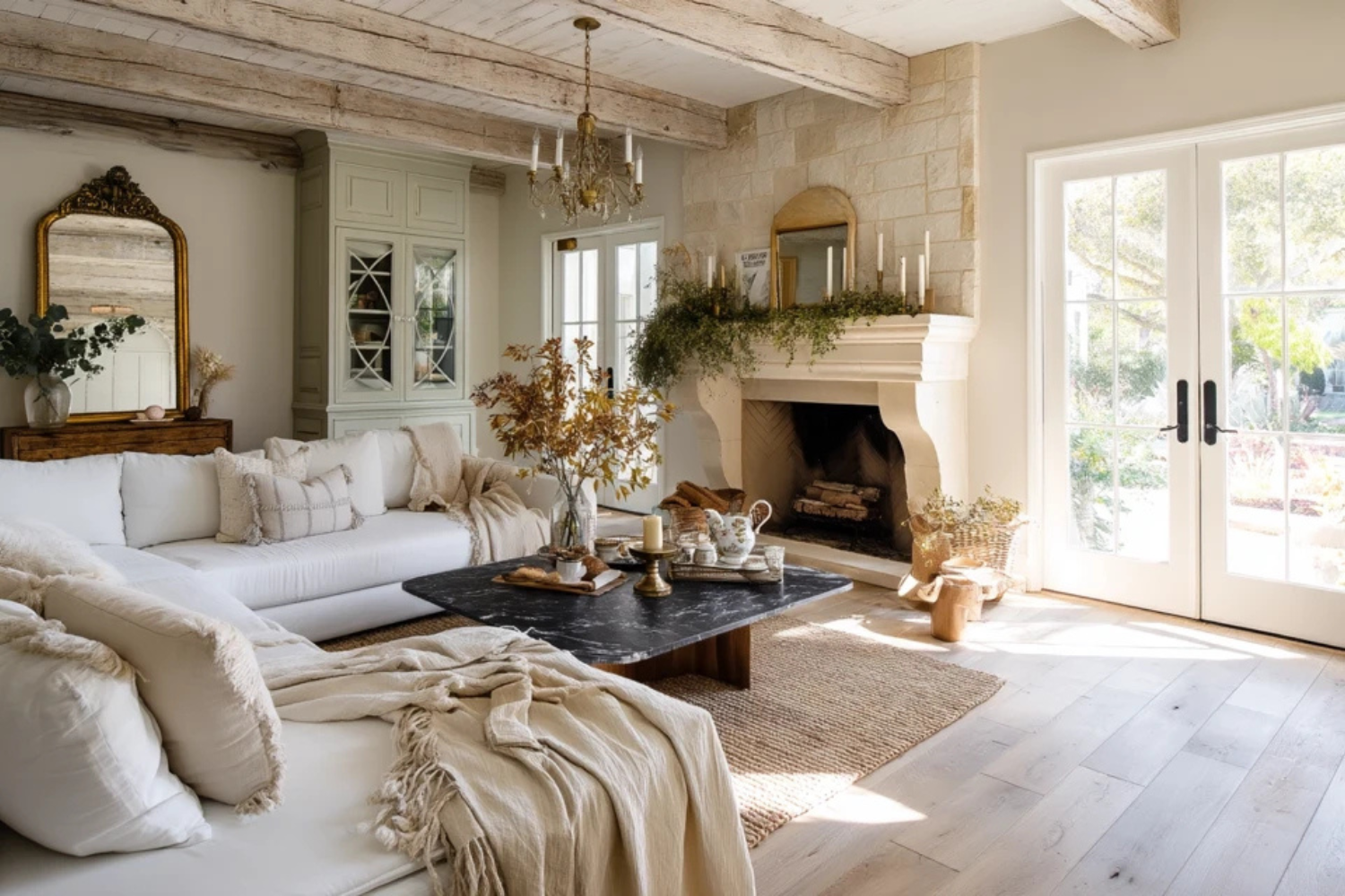 French Country Living Room Tricks I Stole From French Farmhouse Decor